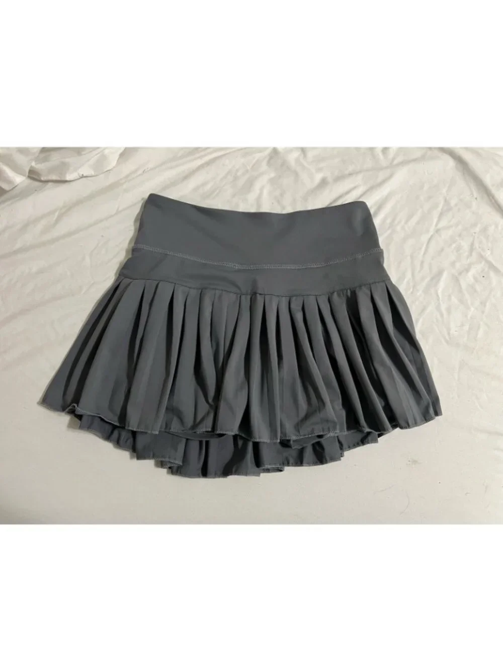 Goldhinge Tennis Pleated Skirt Skort Gray Size Medium